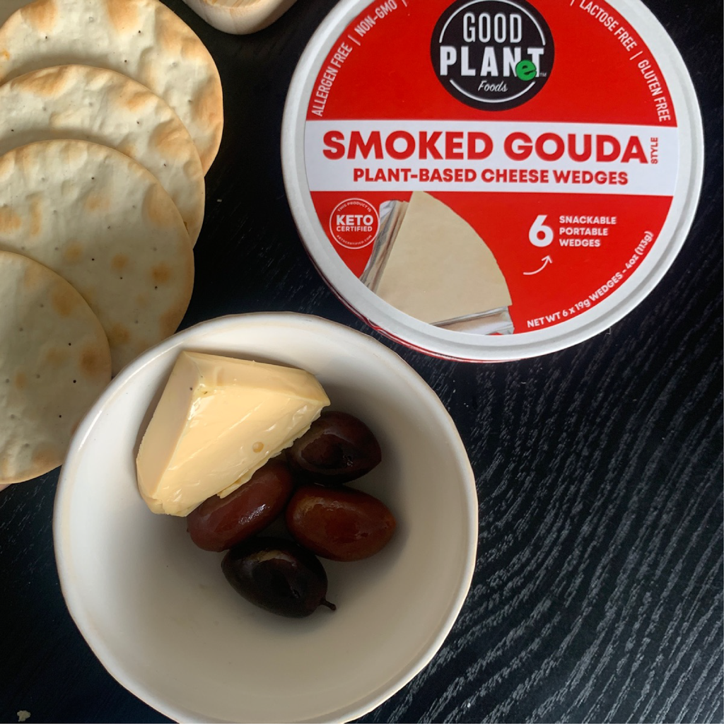 Plant-Based Smoked Gouda Cheese Wedges LS3