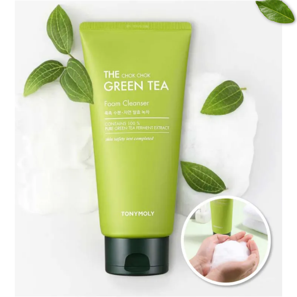 TONYMOLY Chok Chok Green Tea Foam Cleanser