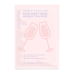 [190100038] Rosé Hydrating Face Sheet Mask